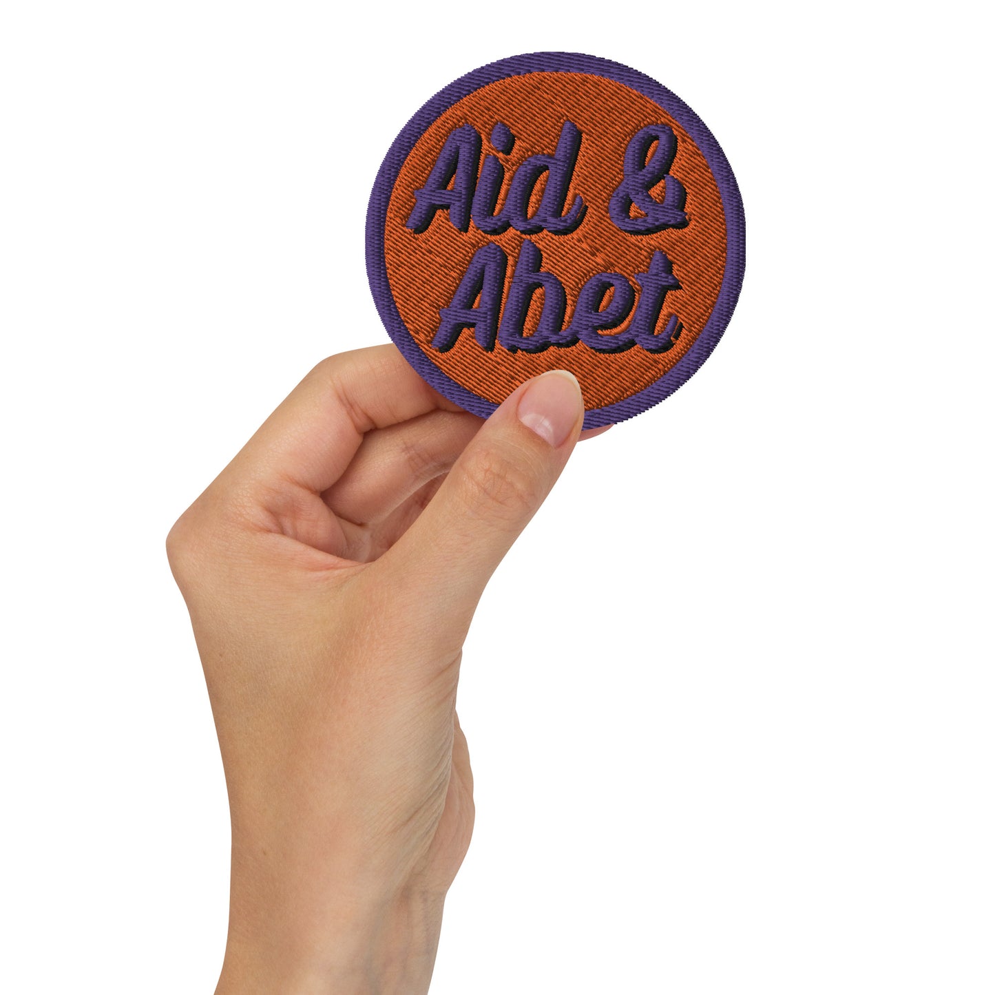 Aid & Abet patch